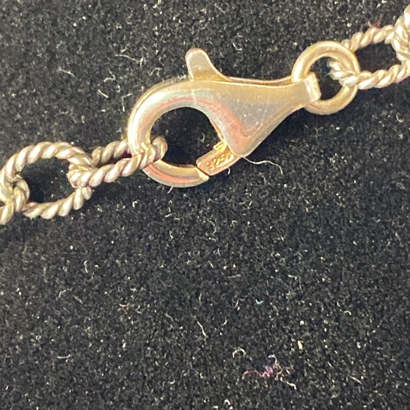 Carolyn Pollock 925 Sterling Silver Sincerely Fabulous necklace - Picture 7 of 7